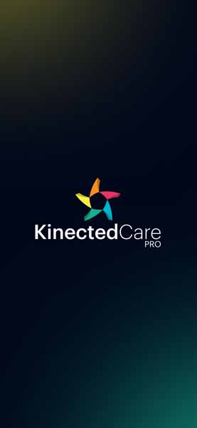 an image of the KinectedCare Pro splash screen